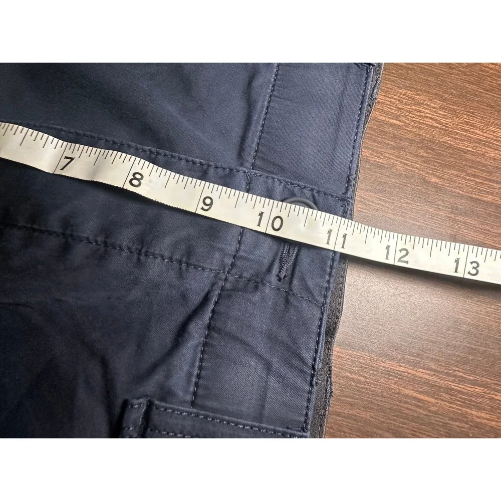 Abercrombie &‎ Fitch Mens All Day Stretch Shorts Navy Blue Size L 7 Inch Inseam